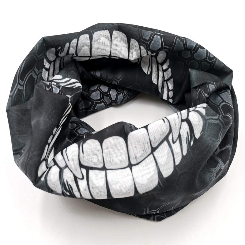 Bandana sin costuras, protección UV para motocicleta, ciclismo, equitación, correr,