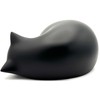 Black Cat Urn for Sleeping Cat, Pet Urn for Cat