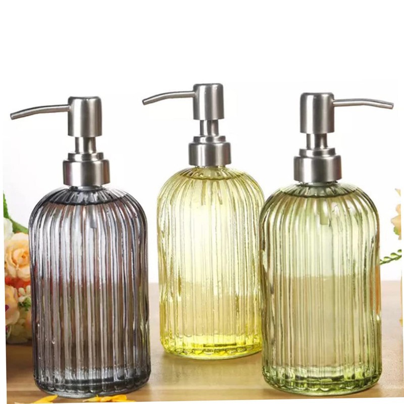 Zerodeko 6pcs Stainless Steel Lotion Soap Dispenser Pump Replacement for