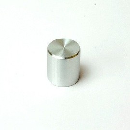 Linkman Aluminum Knob, Silver, 0.6 inch (15 mm), Rolletto: 0.2 inch (6.1 mm) (15 x 17B)