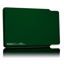 SECVEL TÜV Tested Protective Case - Green RFID NFC Blocker | Magnetic Field Shielding | 100% Active Protection