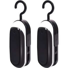 2PACK Mini Bag Sealer, Portable Food Sealer, Handheld Heat Vacuum Sealers, 2 in 1 Heat Sealer and Cutter for Plastic Bag