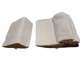 Lunix 4pcs Orthopedic Bed Wedge Pillow Set Post Surgery Memory Foam for Back ...