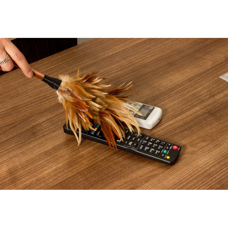 ESCI M11 Handmade Mini Hair Duster Brown (Made in Japan)