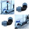 OTOTEC 2Pcs Water Pipe Elbow Replacement Water Pipe Quick Couplings