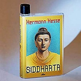 Abat Book Bottle BB187 Unisex Adult Water Bottle, Multi-Colour, One Size