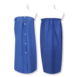 SMA-IBL Dry Dry Towel Italian Blue, 32.7 x 49.2 inches (83 x 125 cm), Asuka Towel, Wrap Towel, Swim Towel