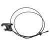 Priprilod Hood release latch Cable with Handle Compatible With Dodge