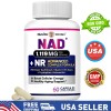 NuvitaGarden NAD+ Supplement for Anti-Aging Energy Focus & Nicotinamide Ribose