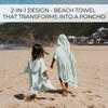 ZICOTO Stylish Hooded Beach Towel for Kids - Extra Soft