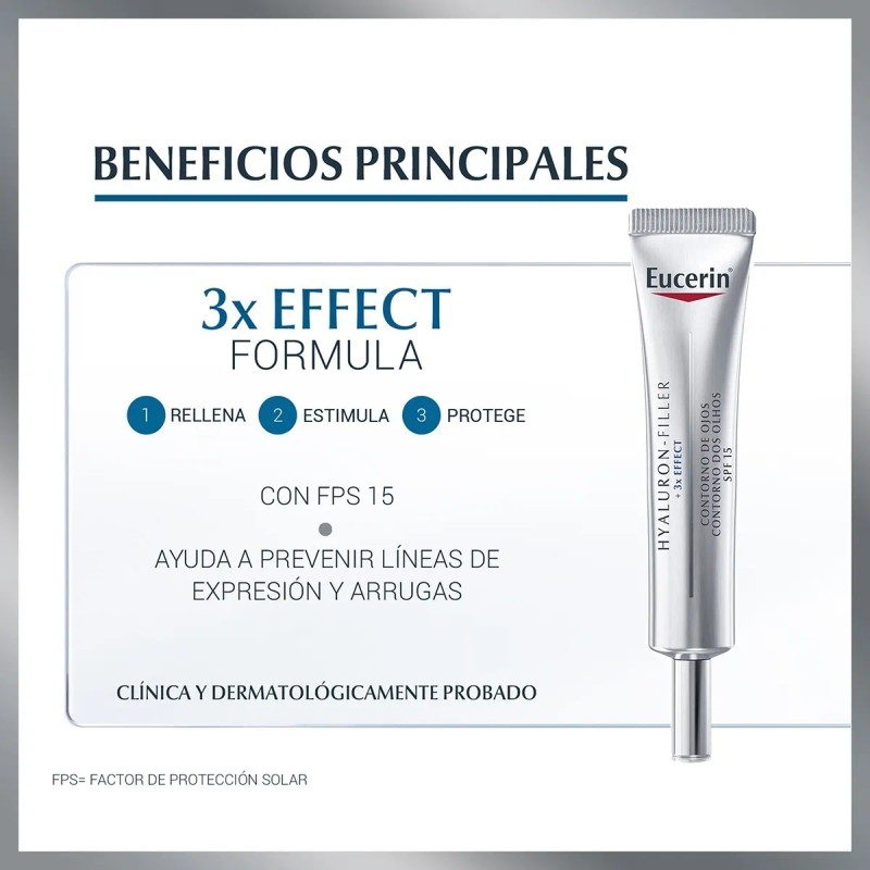 Crema Contorno Ojos Eucerin Hyaluron Filler 15ml
