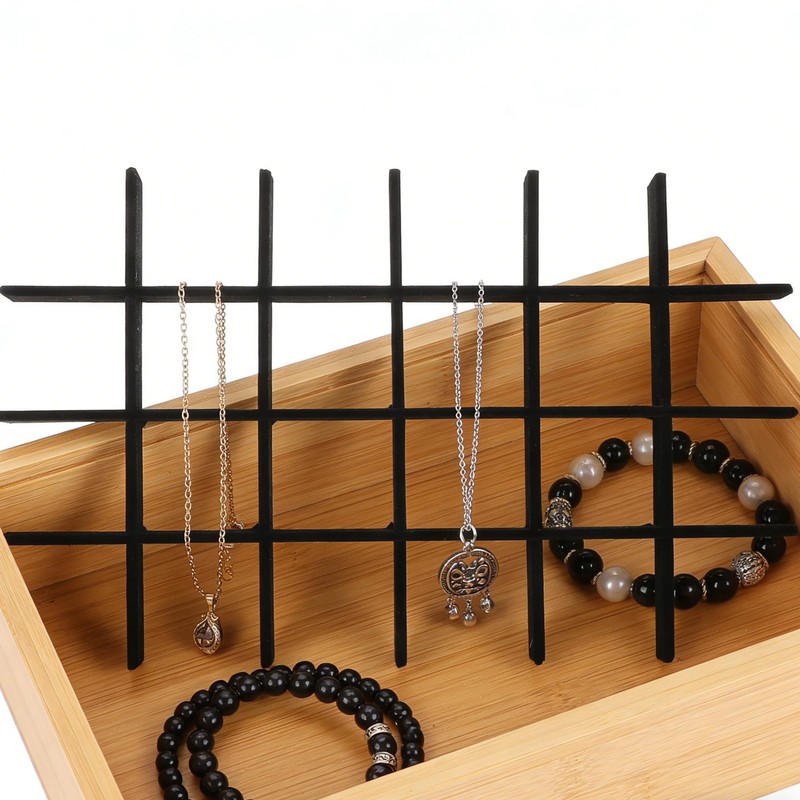CONGARTENO Jewelry Tray Insert Divider Adjustable Organizer Inserts for DIY
