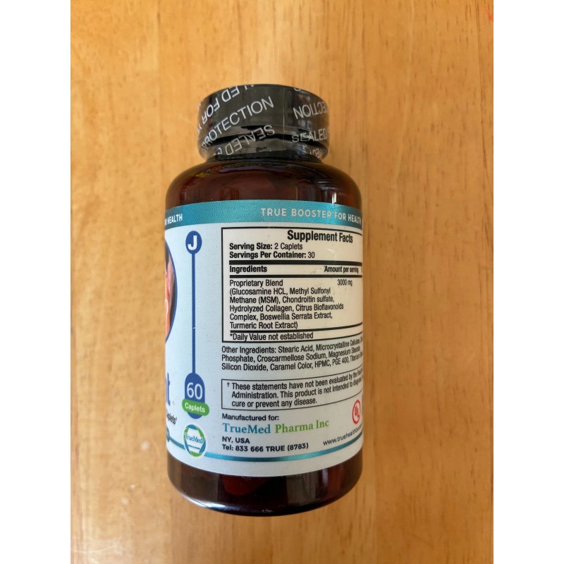 TrueMed Power Joint Support Supplement True For Back Pain Inflammation