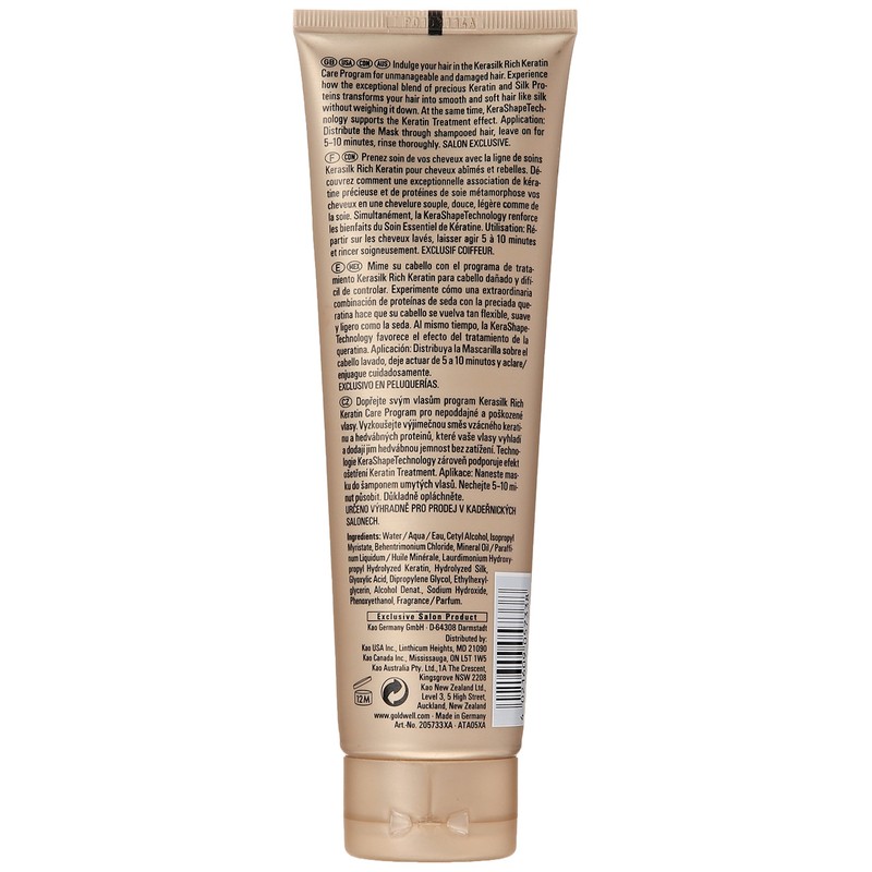 Goldwell Kerasilk Rich Keratin Daily Mask 150ml