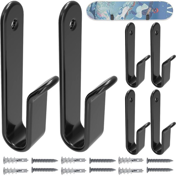 Horizontal Snowboard Display Racks, Wall Mount Clips Space Saving Design