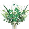 Zythrem 8 Pack St. Patrick's Day Branches, 20" Artificial Shamrock