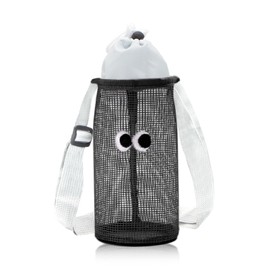 CHEERYMAGIC Water Bottle Carrier Bag, Portable Water Bottles Holder with Adjustable Strap Mesh Drinks Bottle Sling Outdoor Accessories for Walking Hiking Travelling Camping A7YJSBD