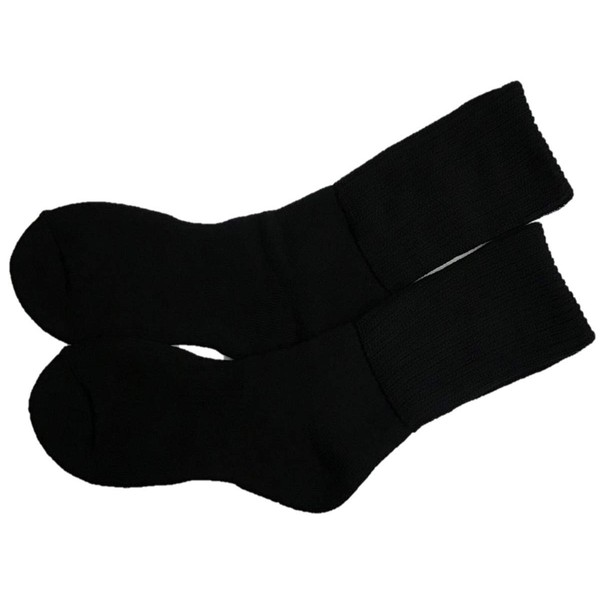 Olive Sarah Soft Socks for Men (Black), Black