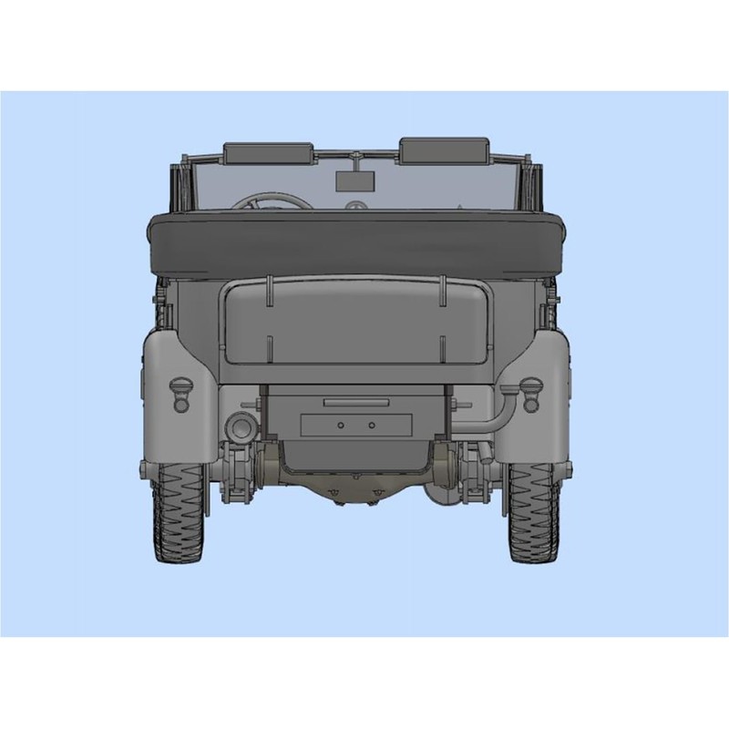 ICM 1/35 ドイツ軍 G4高官用乗用車 1939年 withフィギュア プラモデル 35531