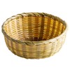 Fried Rice Colander (21.5) Bamboo Braid Hand Woven Basket Natural