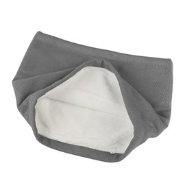 Faxianther Women's Men's Kidney Warmer Elastic Windproof Warm Soft Cotton Abdominal Warmer Back Warmer Heat Belt Winter Body Warmer Waist Support Hip Warmer Kidney Protection Waist Belt, darkgray