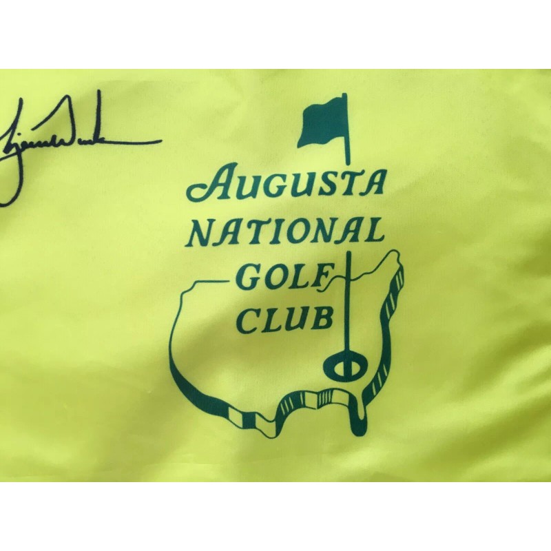 Masters Augusta National Golf Club Souvenir Pin Flag w/ Tiger