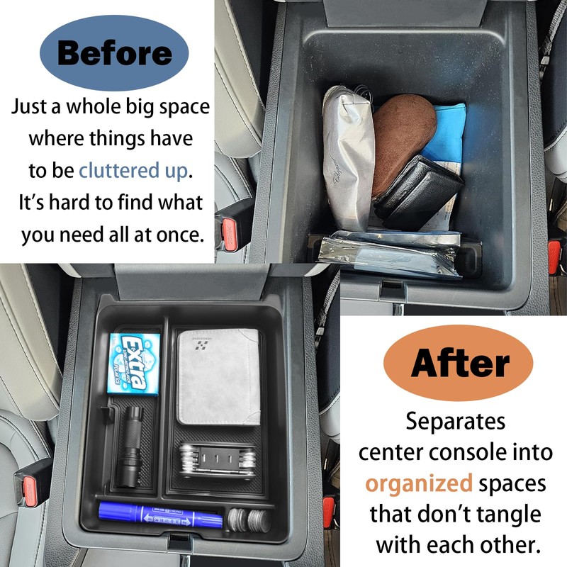 RUNROAD Center Console Organizer Compatible with Honda Pilot 2023 2024