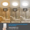 Unicozin Dimmable Ceiling Light with Remote Control, 8.7Inch 18W 3000K-6000K