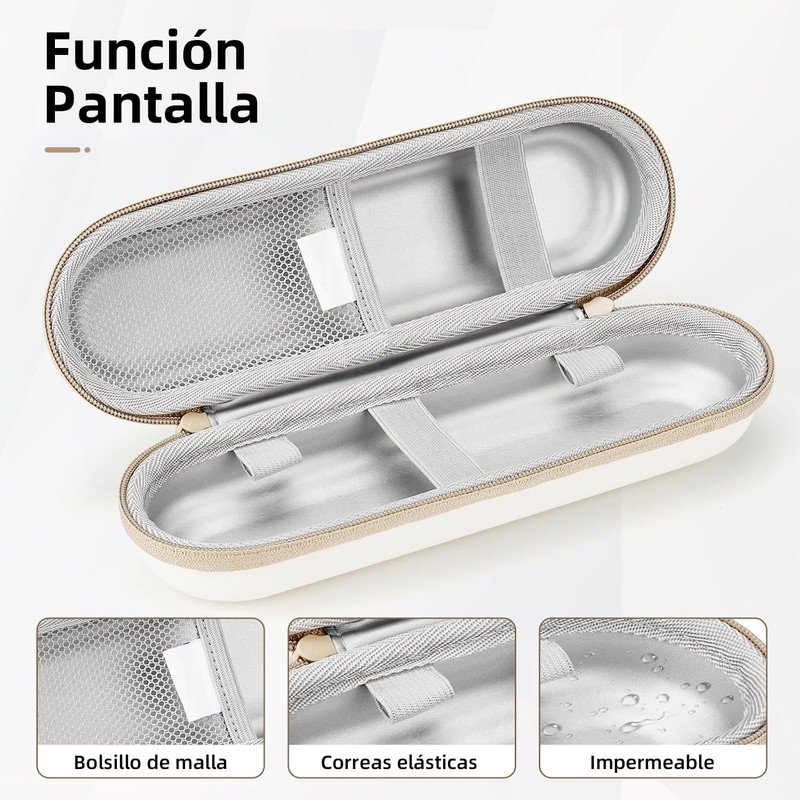 Estuche Portátil para Cepillos de Dientes, Material EVA Resistente al