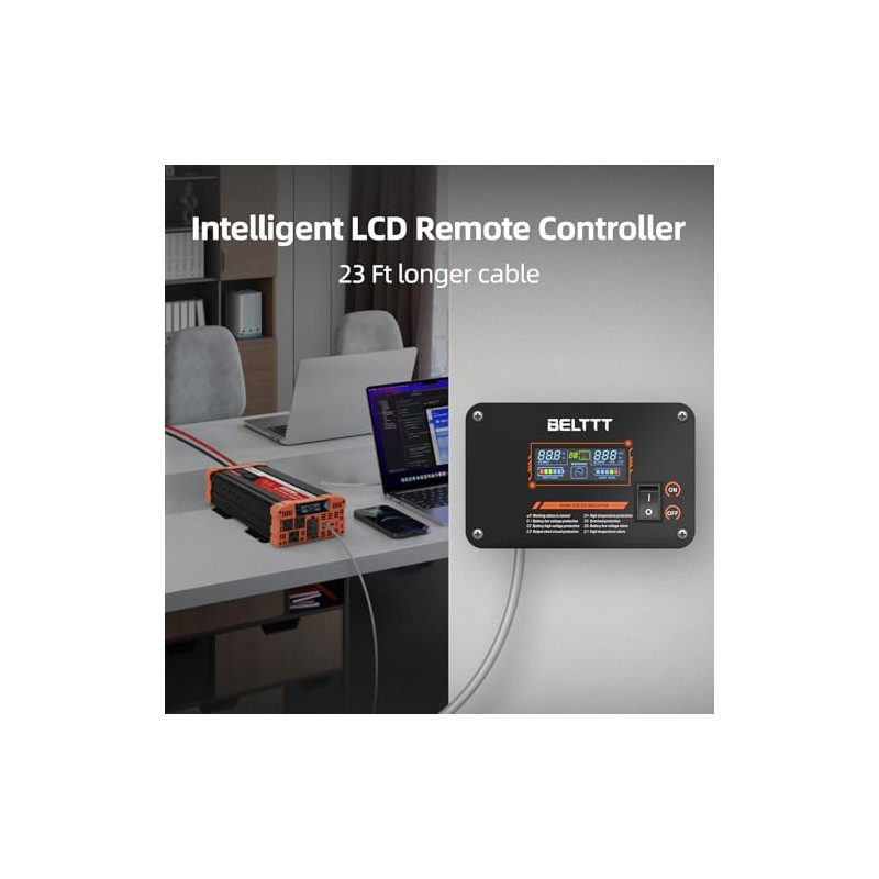 BELTTT Remote Controller and Smart LCD Display only for BELTTT