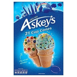 Askeys Cup Cones 21 per pack - Pack of 2