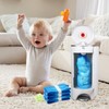 ZYKORT Pack of 8 Refill Odourless Nappy Food Bags Compatible