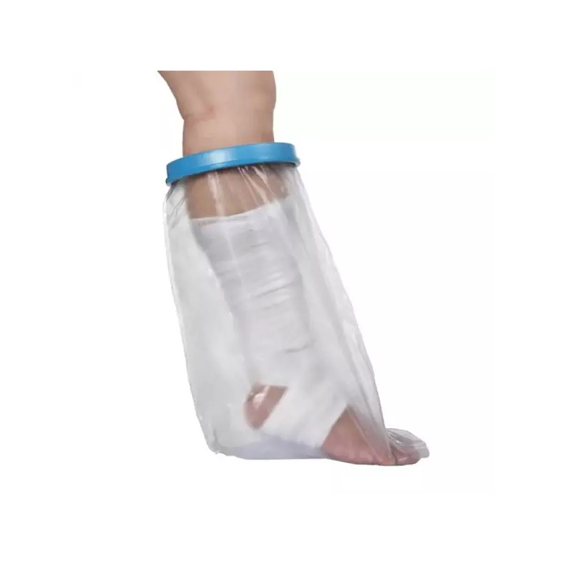 깁스 팔깁스 방수커버 방수 대형 다리깁스 샤워커버 [2깁스방수커버-짧은발] Waterproof Cover