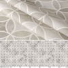Washable Oilcloth Tablecloth Oval 140 x 200 cm Cut Edge