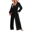Dokotoo Jumpsuit for Womens Dressy Casual Deep V Neck 2024