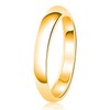 Tioneer 3mm Stainless Steel 316L Classic Plain Wedding Band Ring