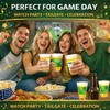 Soccer Party Cups 16 oz, 50 Pack Disposable Plastic Drinking