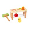 Janod Whack-A-Farm Game-Children’s Early-Learning Toy-3 Garden Vegetables + 1 Mallet-Develops