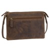 Greenland Nature RFID Leather Bank Wallet Document Bag with High-Quality