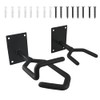 MiOYOOW Wall Mounted Weapon Stand, Pack of 2 Weapon Stands,