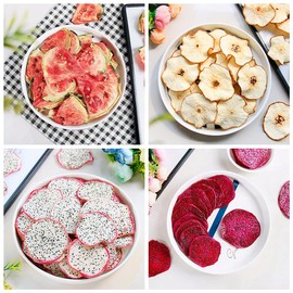 Queenbox 1.7oz Freeze Dried Sliced Fruit Grapefruit, Natural Dehydrated Fruit Vegan Food Emergency Healthy DIY Snack for Sweet & Tart Iced/Hot Tea