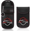 RFID Protection Car Key Blocking Faraday Pouch Carbon Fiber Compatible