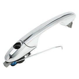 TUCKBOLD Exterior Door Handle for Fiat 500 2007-2016 Durable No.735592012 | Front Right Door Handle Silver Tone 1 Pc