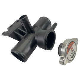 1350A015 Radiator Engine Coolant Filler Neck with Cap Compatible with 2008-2015 Lancer Outlander