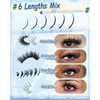 CORUSCATE Lash Clusters Spikes 16mm-22mm Lash Spikes Fairy Eyelash Spiky