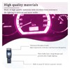 Dickno 20 PCS T5 Led Lights for Car Dashboard, High