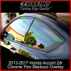 Avery Supreme Wrap Chrome Delete Vinyl fitting the 2013-2017 Honda