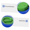 Mipcase 2pcs Spa Floating Chemical Dispenser with Temperature Gauge Durable