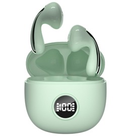 2024 Version True Wireless Bluetooth Earbuds with Charging Case Compatible with Apple & Android, Dual Connect, Built-in Microphone, Stereo Sound in-Ear Bluetooth Headphones Headset - Model 46