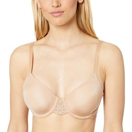 Wacoal Womens Lace Impression Convertible Underwire T-Shirt Bra, Brush, 34DD